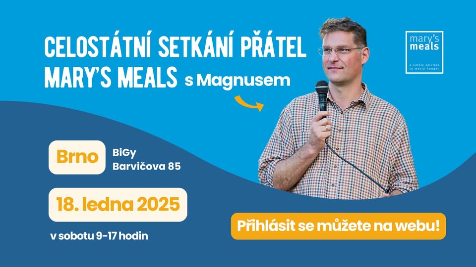 Celostátní setkání přátel Mary's Meals
