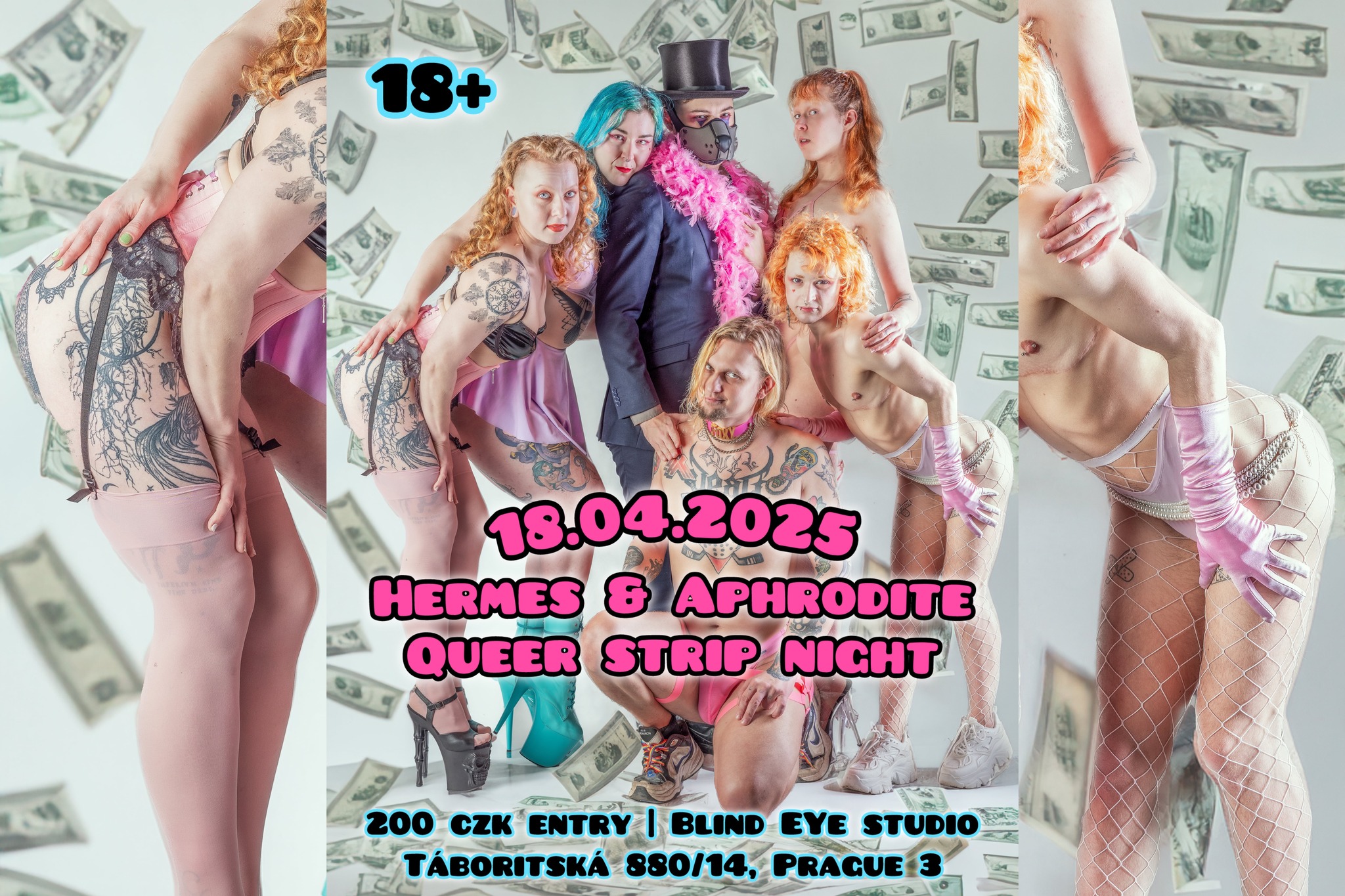 Hermes And Aphrodite: Queer Strip Night vol. 5