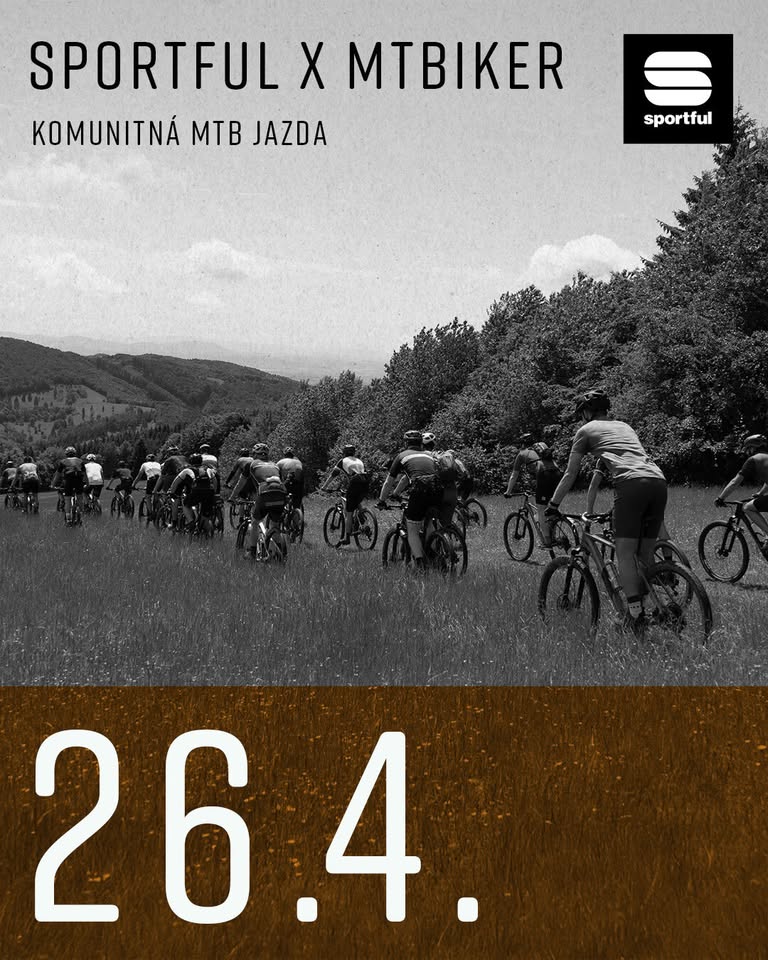 🚲 SPORTFUL x MTBIKER komunitná MTB jazda 👉 Poď na bike 🚲
