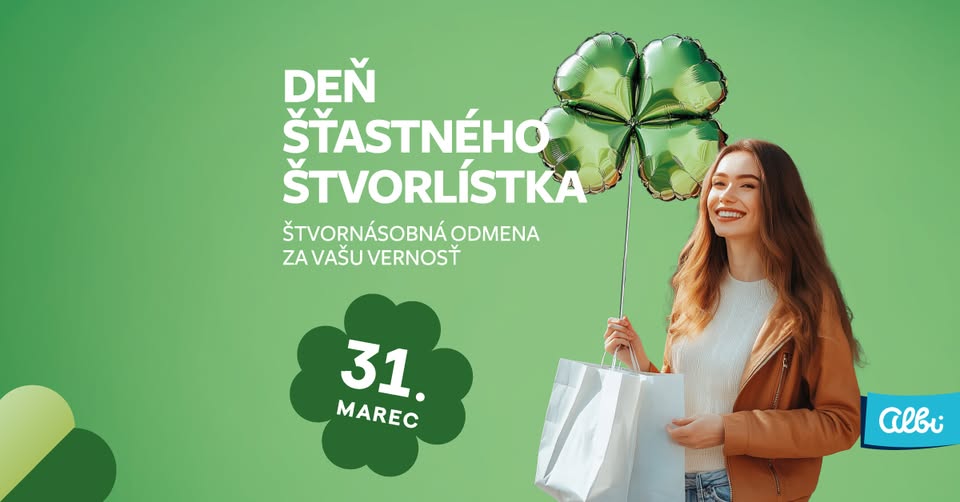 Deň šťastného štvorlístka