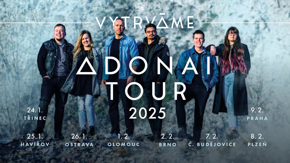 ADONAI TOUR 2025 | VYTRVÁME