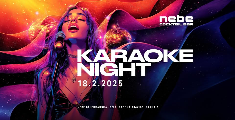KARAOKE NIGHT @ NEBE Bělehradská