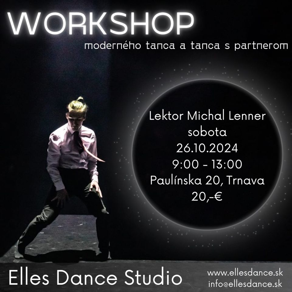 WORKSHOP moderného tanca a tanca s partnerom