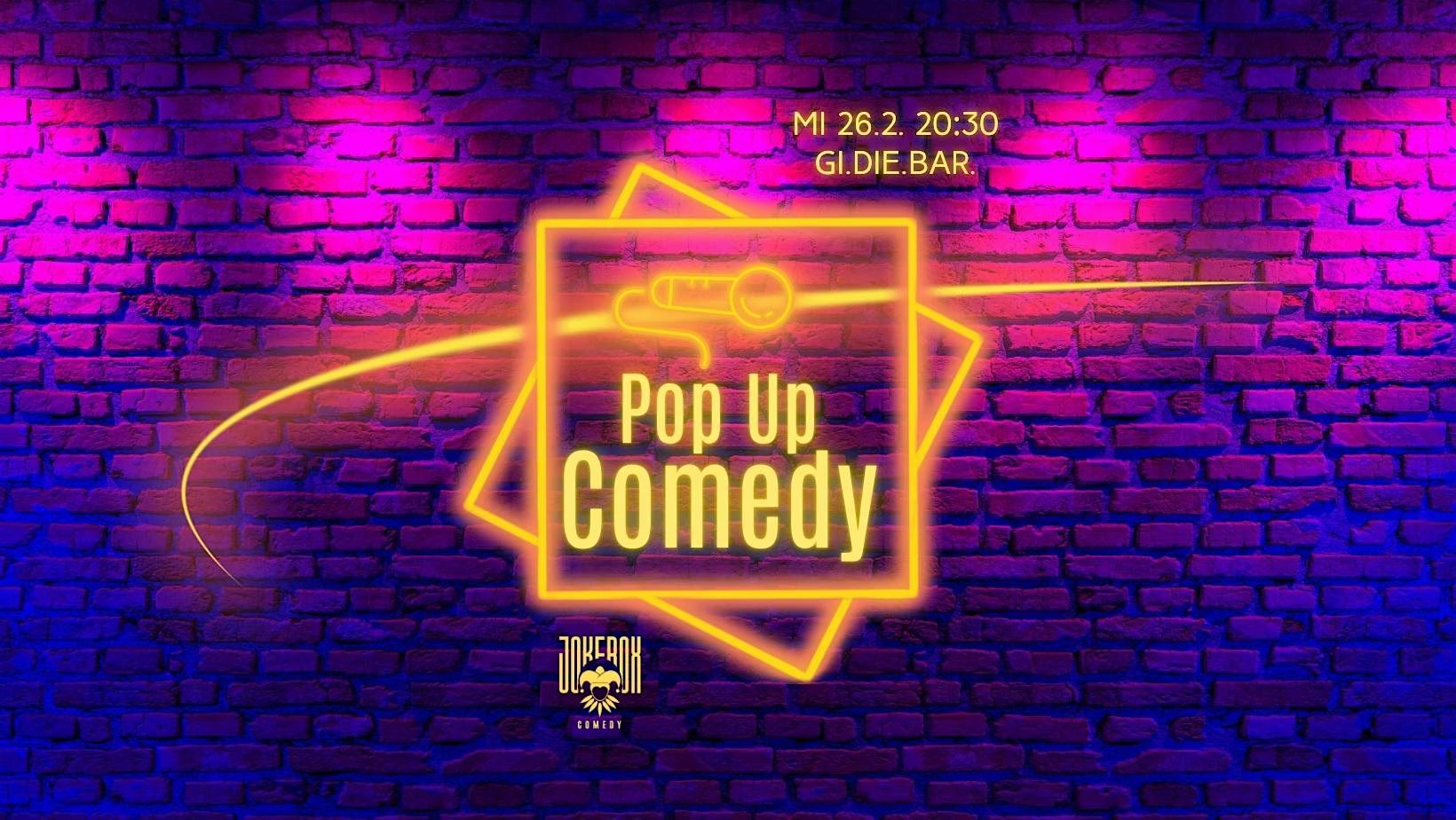 POP UP COMEDY
