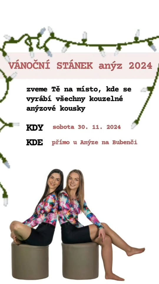VÁNOČNÍ STÁNEK ANÝZ