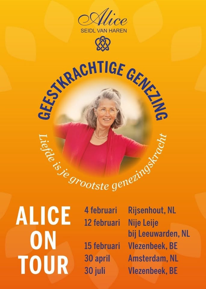 Geneeskrachtige genezingsdag met Alice Seidl van Haren