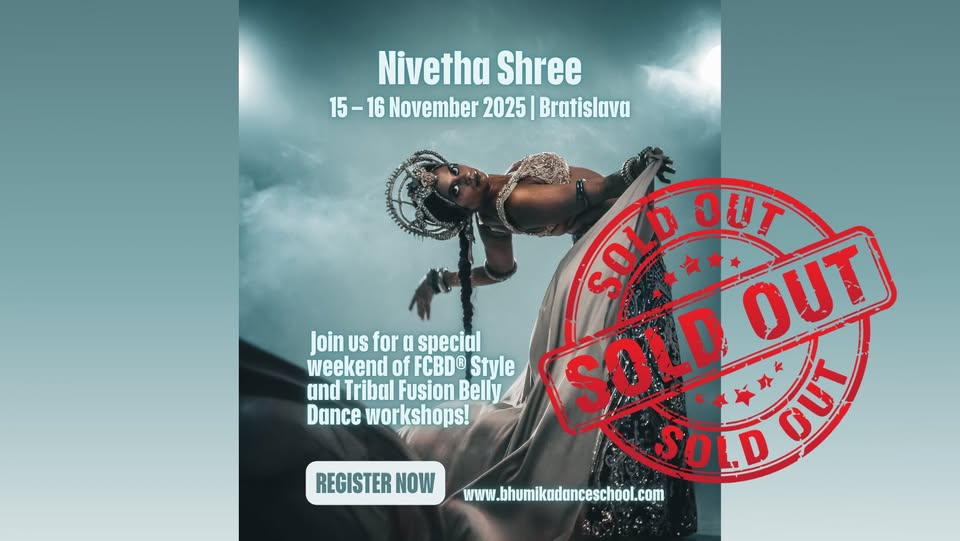 Nivetha Shree Workshops in Bratislava | Tribal Fusion & FCBD Style Belly Dancers