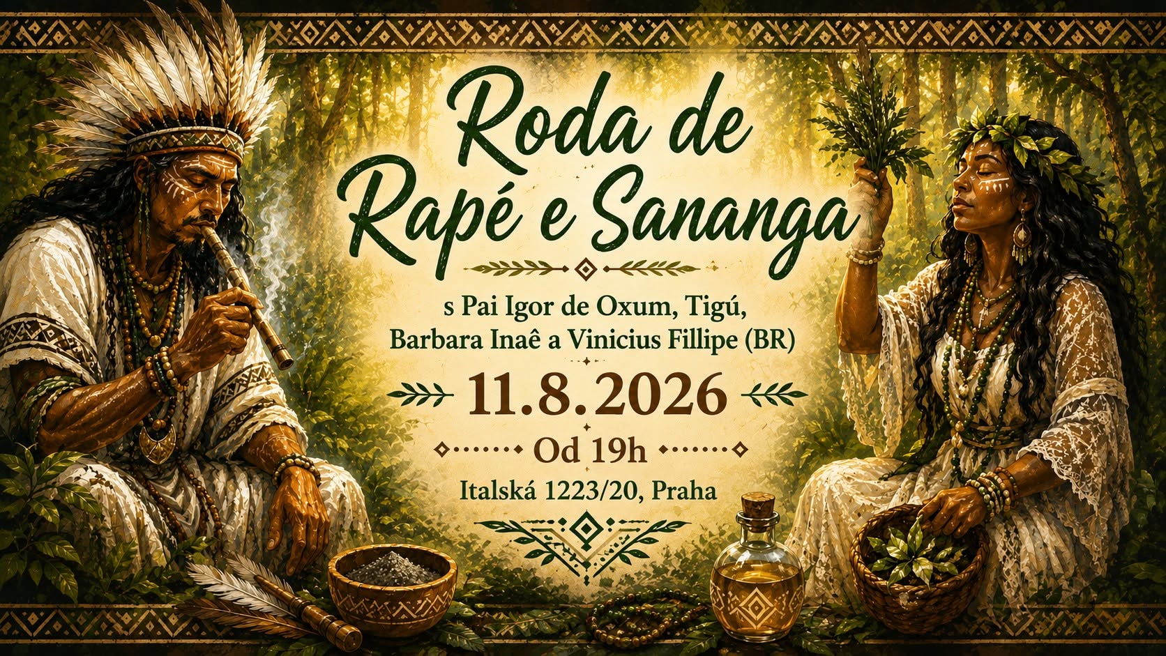 Roda de Rapé e Sananga