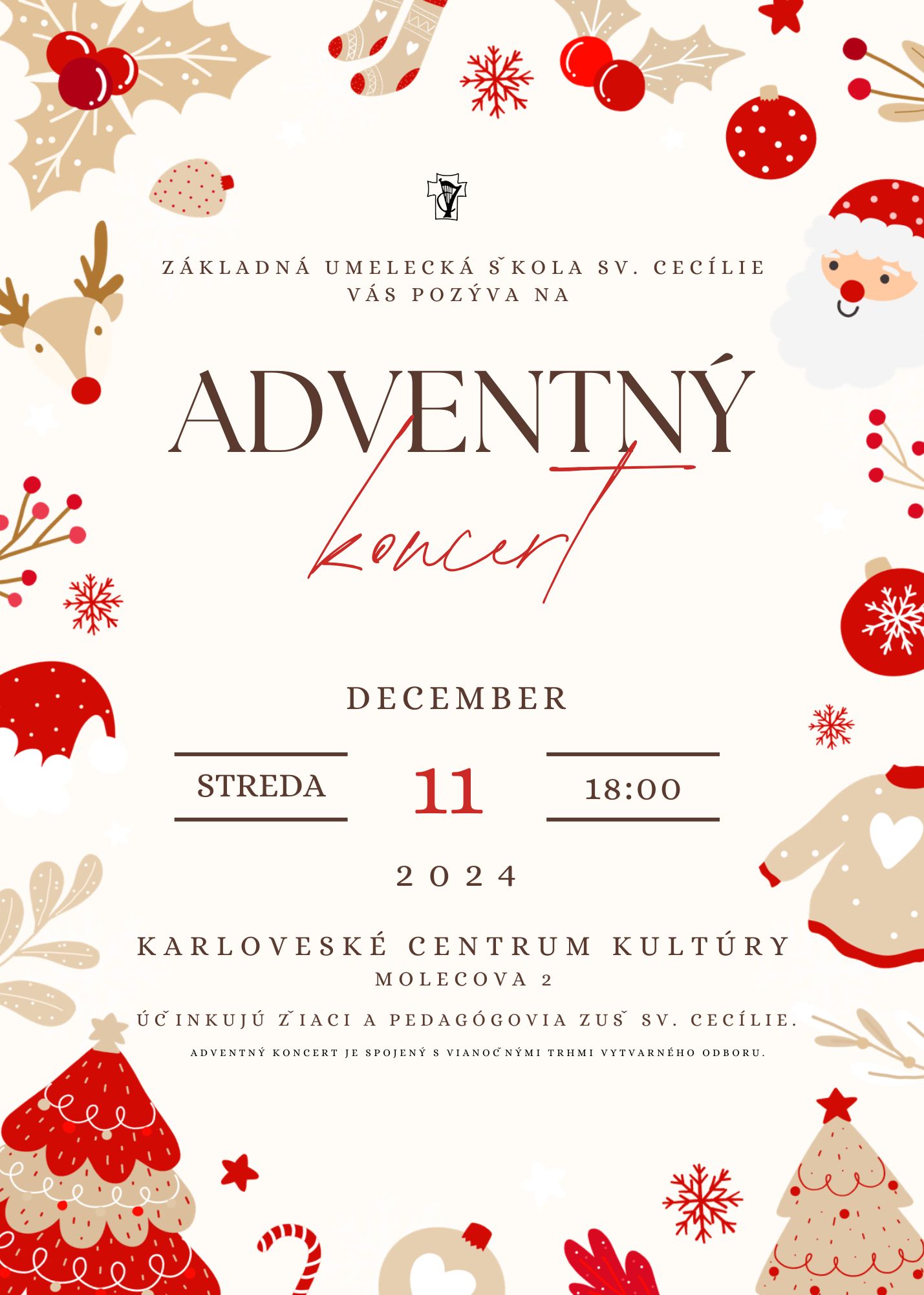 Adventný koncert v Karloveskom centre kultúry
