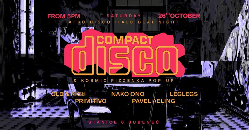 Compact Disco x Stanice 6 Bubenec