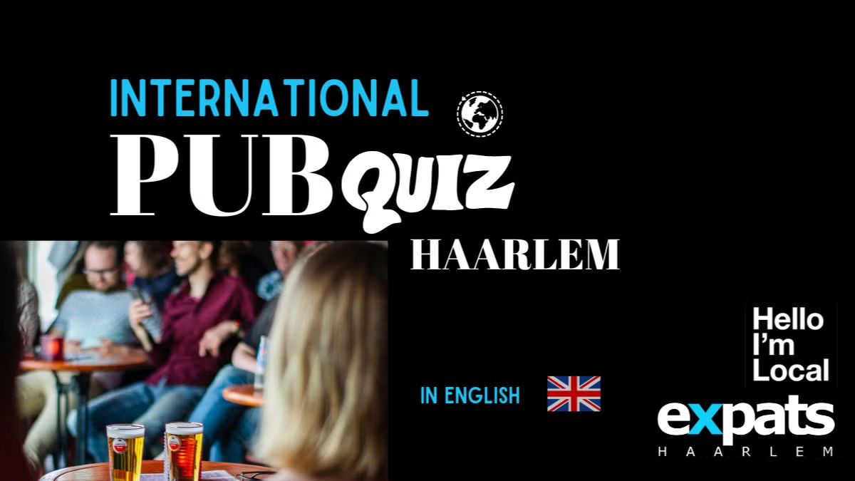 International Pub Quiz Haarlem ❓💡🧠🍺