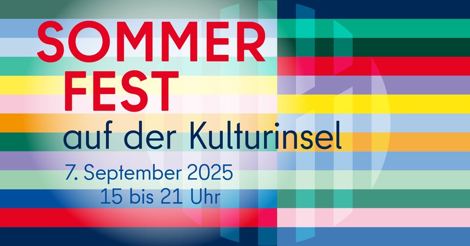 Sommerfest auf der Kulturinsel