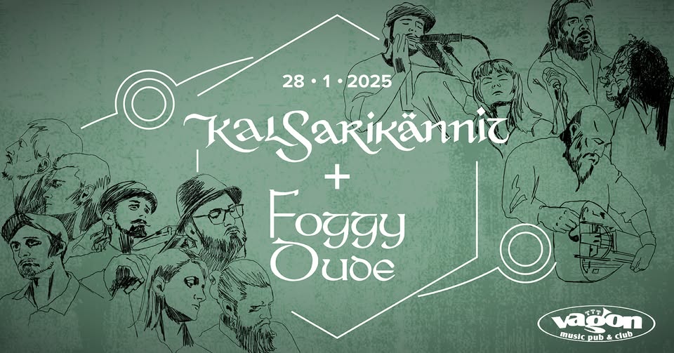 Keltské úterý: FOGGY DUDE + KALSARIKÄNNIT