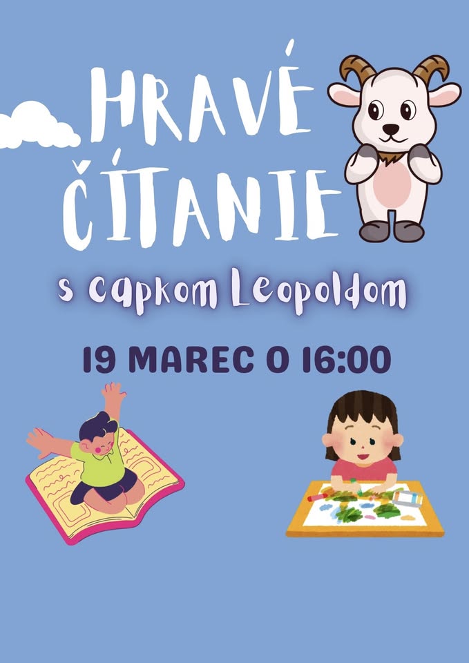 Hravé čítanie s capkom Leopoldom