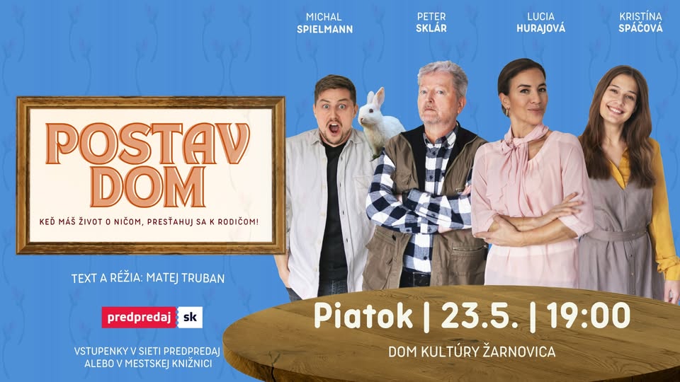 🏡 Rodinná komédia Postav Dom v Žarnovici