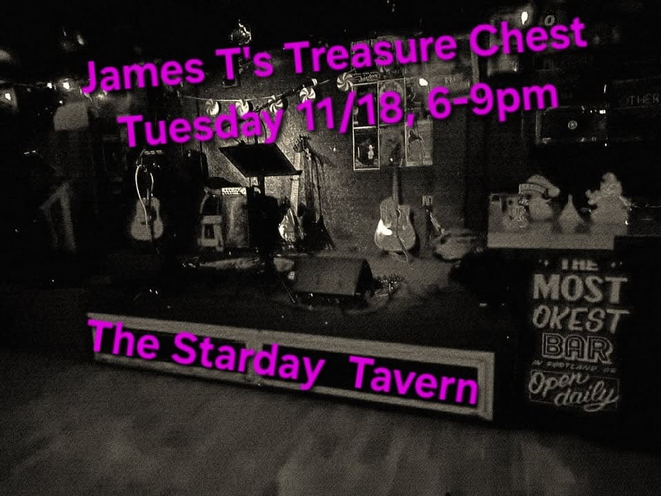 James T's Treasure Chest @ The Starday Tavern, 11/18