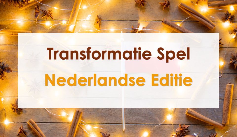 Transformatie Spel - Nederlandse Editie 🇳🇱