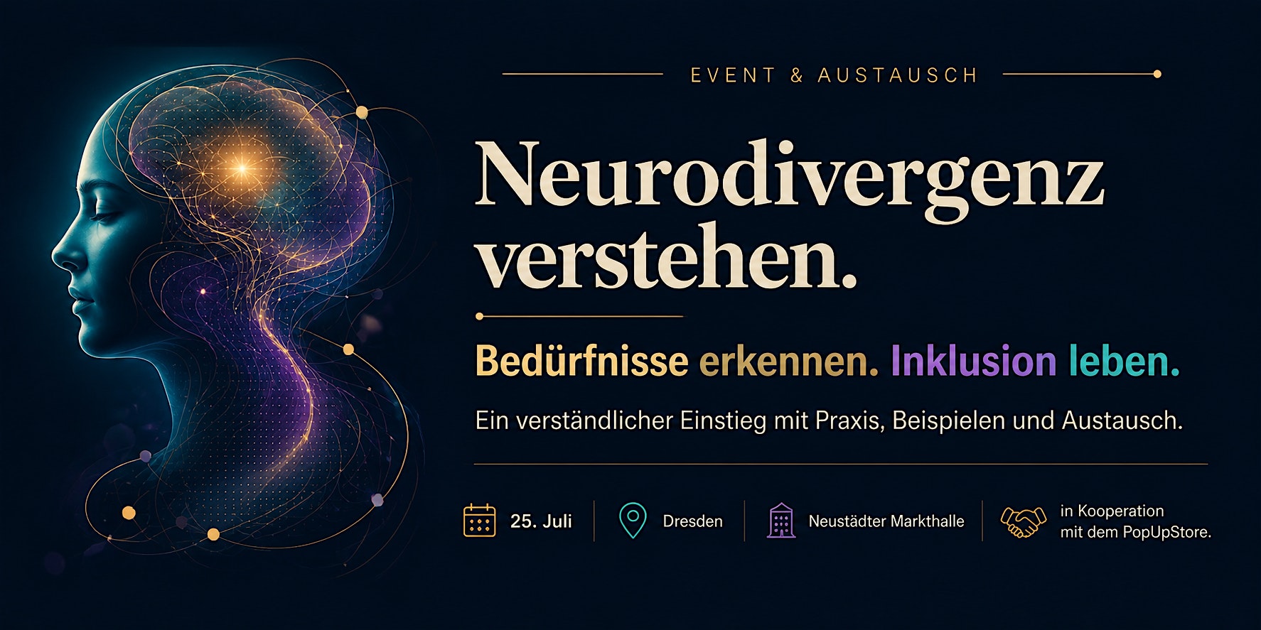 Neurodivergenz verstehen, erkennen, inklusiv gestalten - 1. Workshop