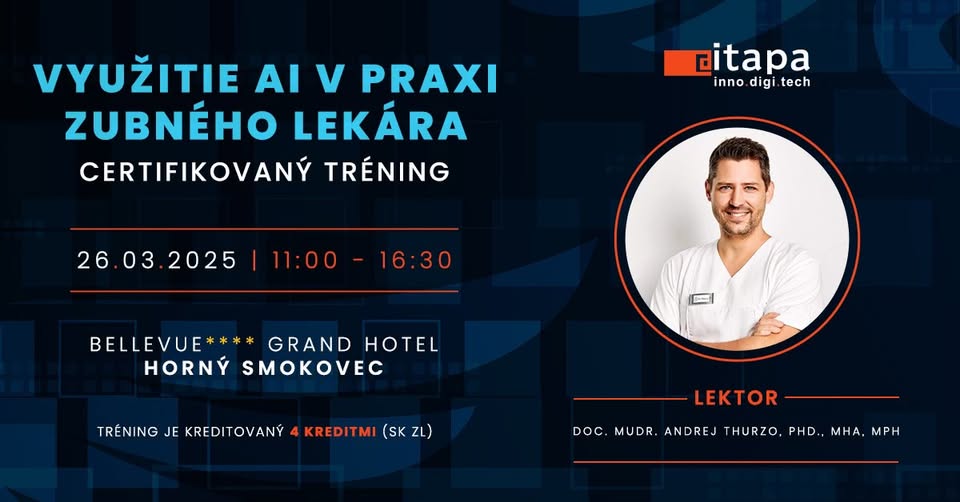 Využitie Ai v praxi zubného lekára - CERTIFIKOVANÝ TRÉNING
