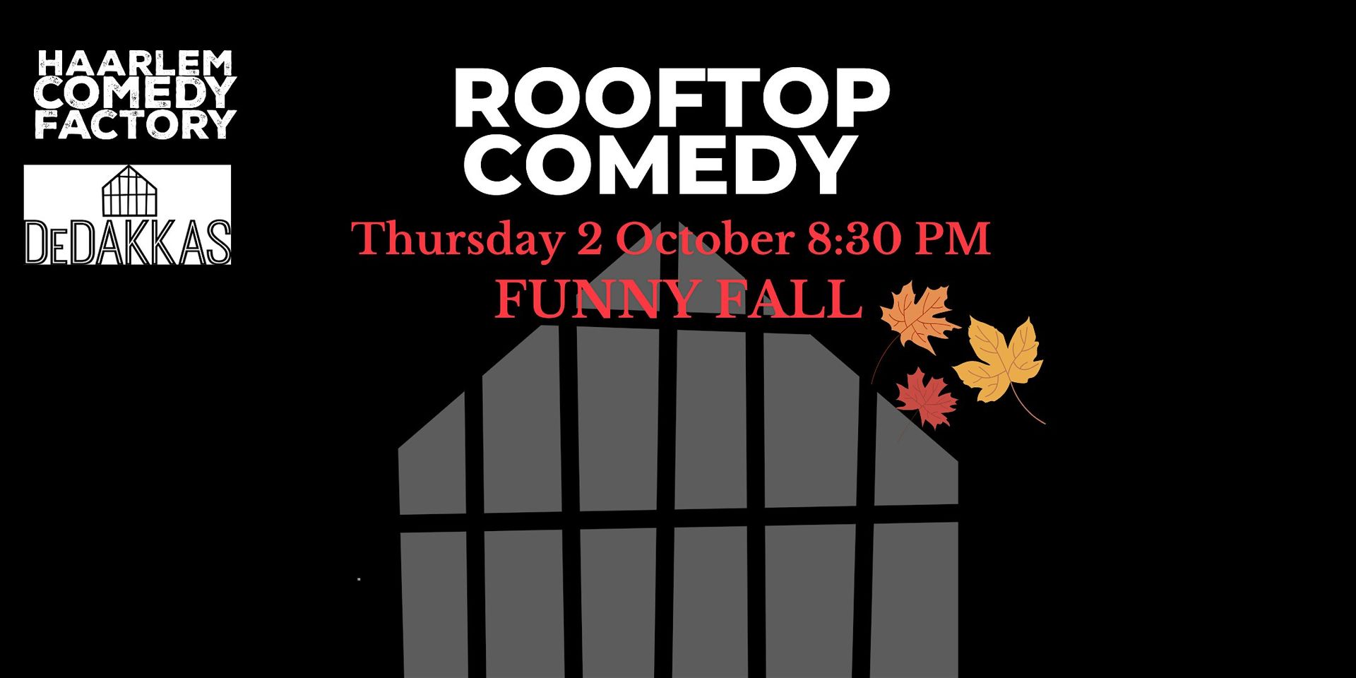 Haarlem Rooftop Comedy  | Funny Fall