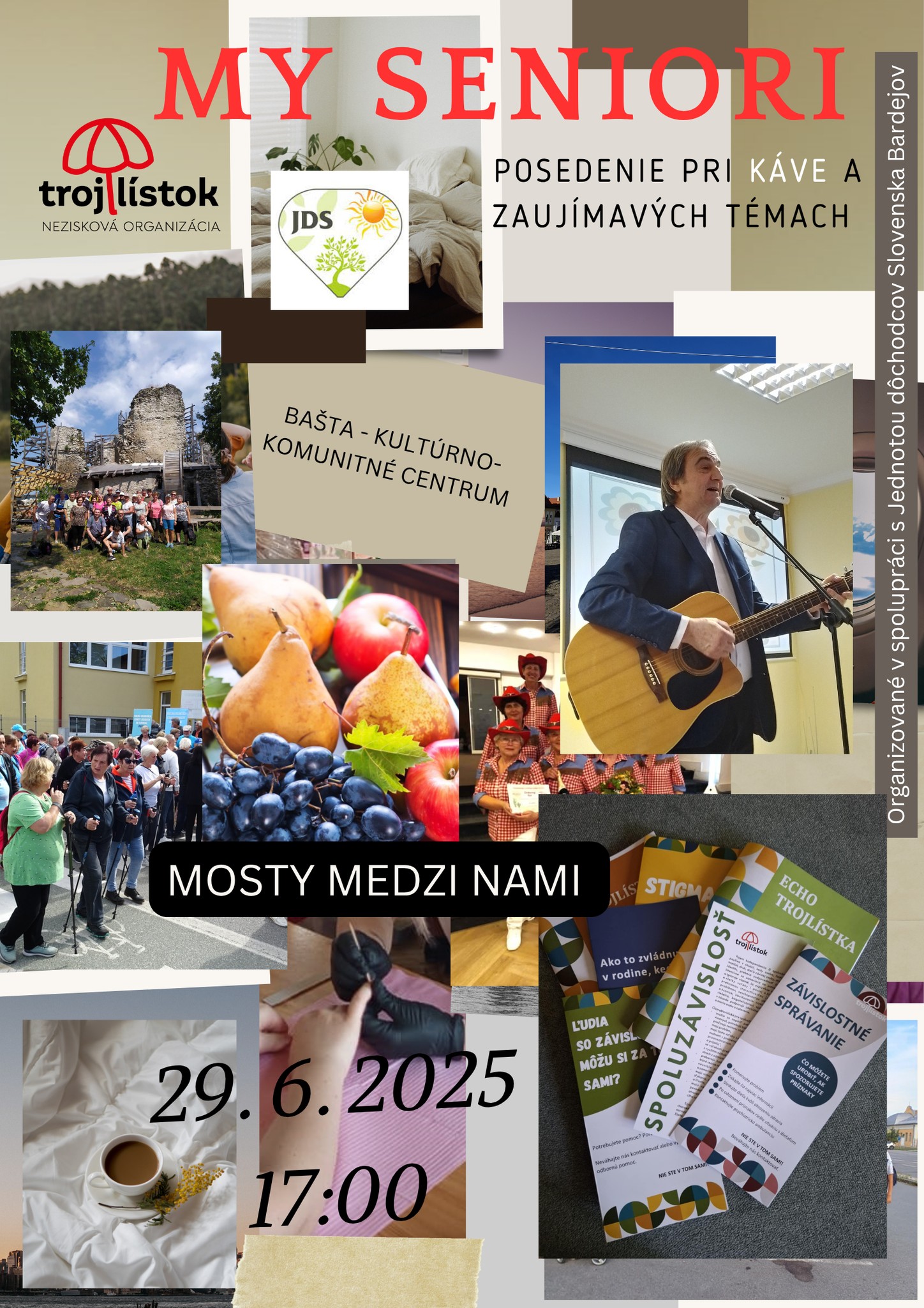 MY SENIORI a  TROJLÍSTOK n.o. - Mosty medzi nami