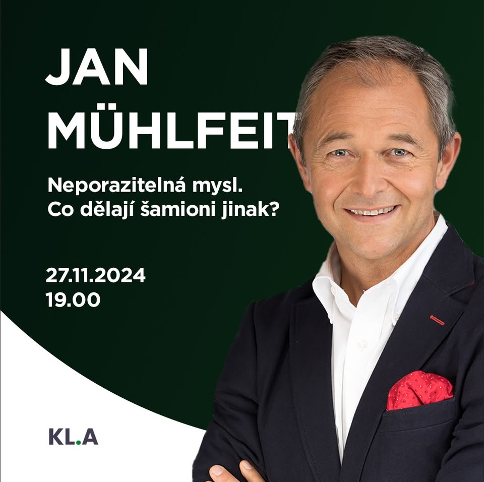 !! VYPRODÁNO!!Jan Mühlfeit: Neporazitelná mysl aneb co dělají šampioni jinak