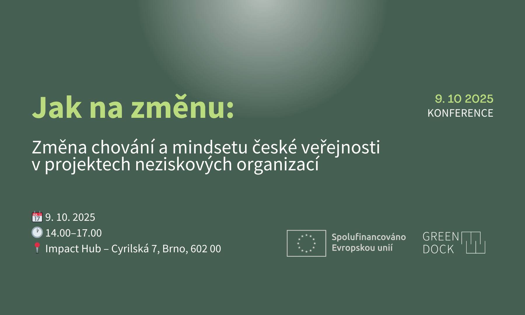 Jak na změnu: Změna chování a mindsetu české veřejnosti v projektech neziskových organizací