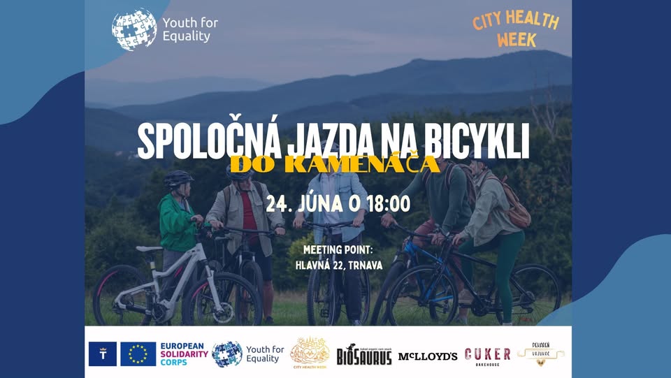 KOMUNITNÁ BICYKLOVAČKA DO KAMENÁČA ☀️🚴