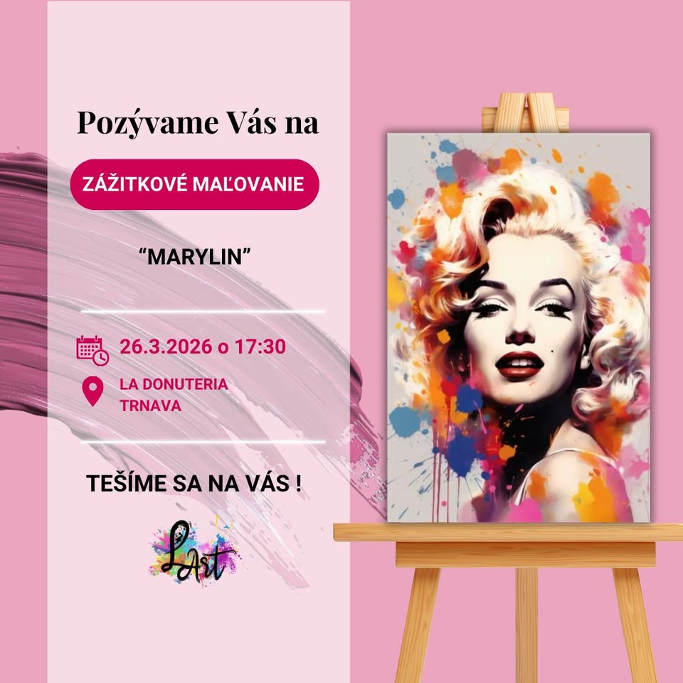 Zážitkové maľovanie- Marylin