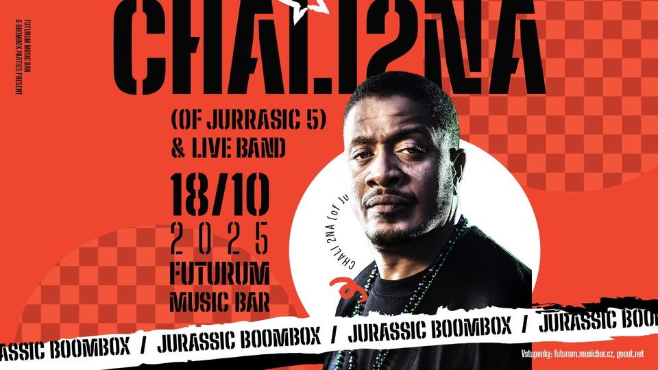 Jurassic Boombox: CHALI 2NA (of Jurrasic 5) & live band | Futurum Music Bar