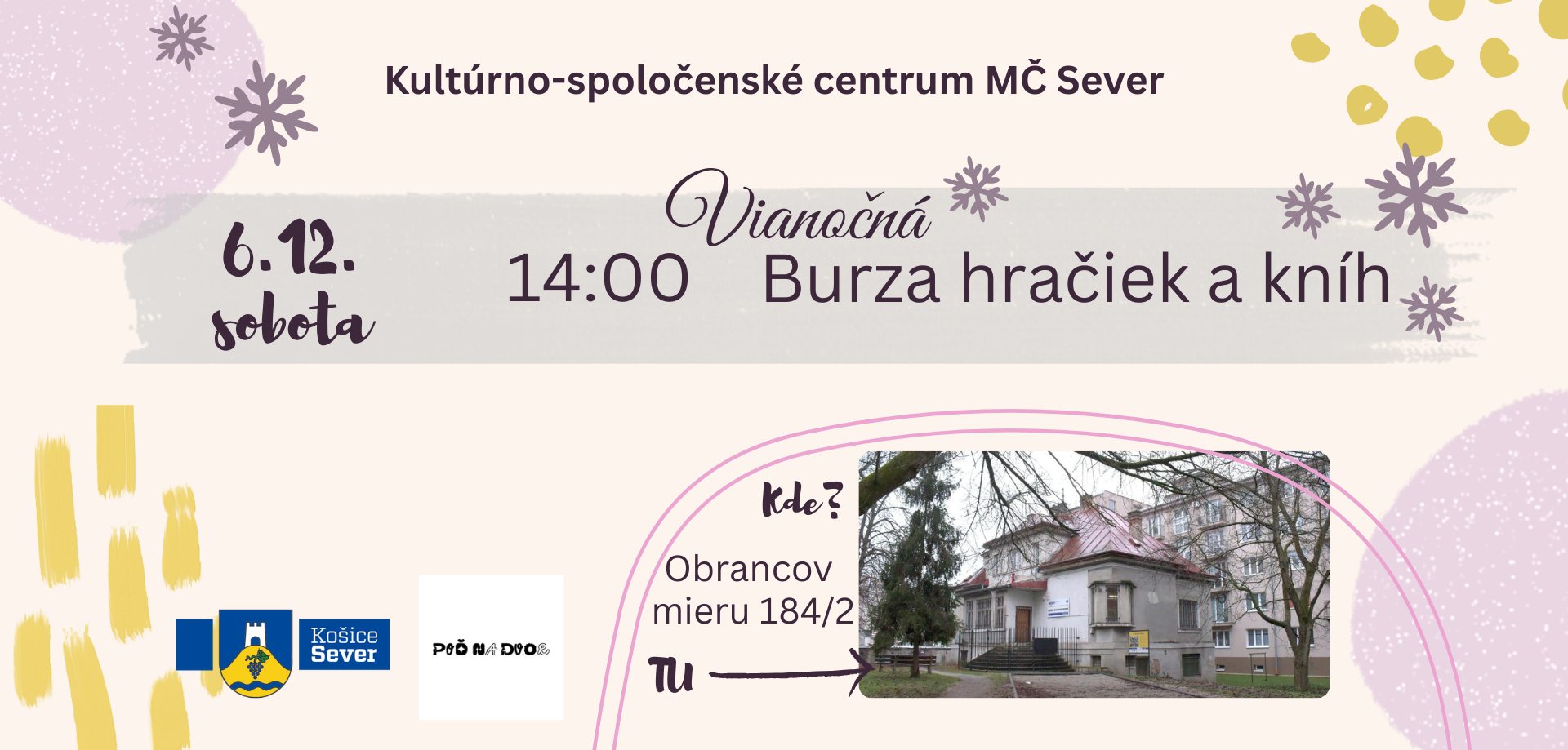 Vianočná burza hračiek a kníh