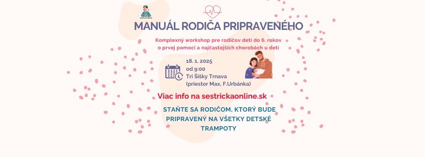 🌟Komplexný workshop MANUÁL RODIČA PRIPRAVENÉHO🌟