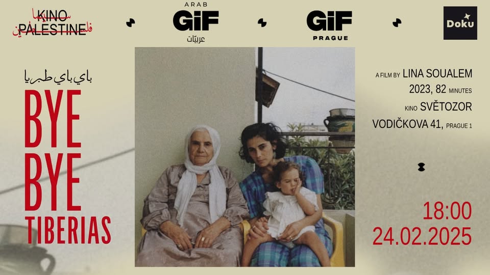 BYE BYE TIBERIAS (2023): Dokumentární Pondělí x Kino Palestine x Girls in Film