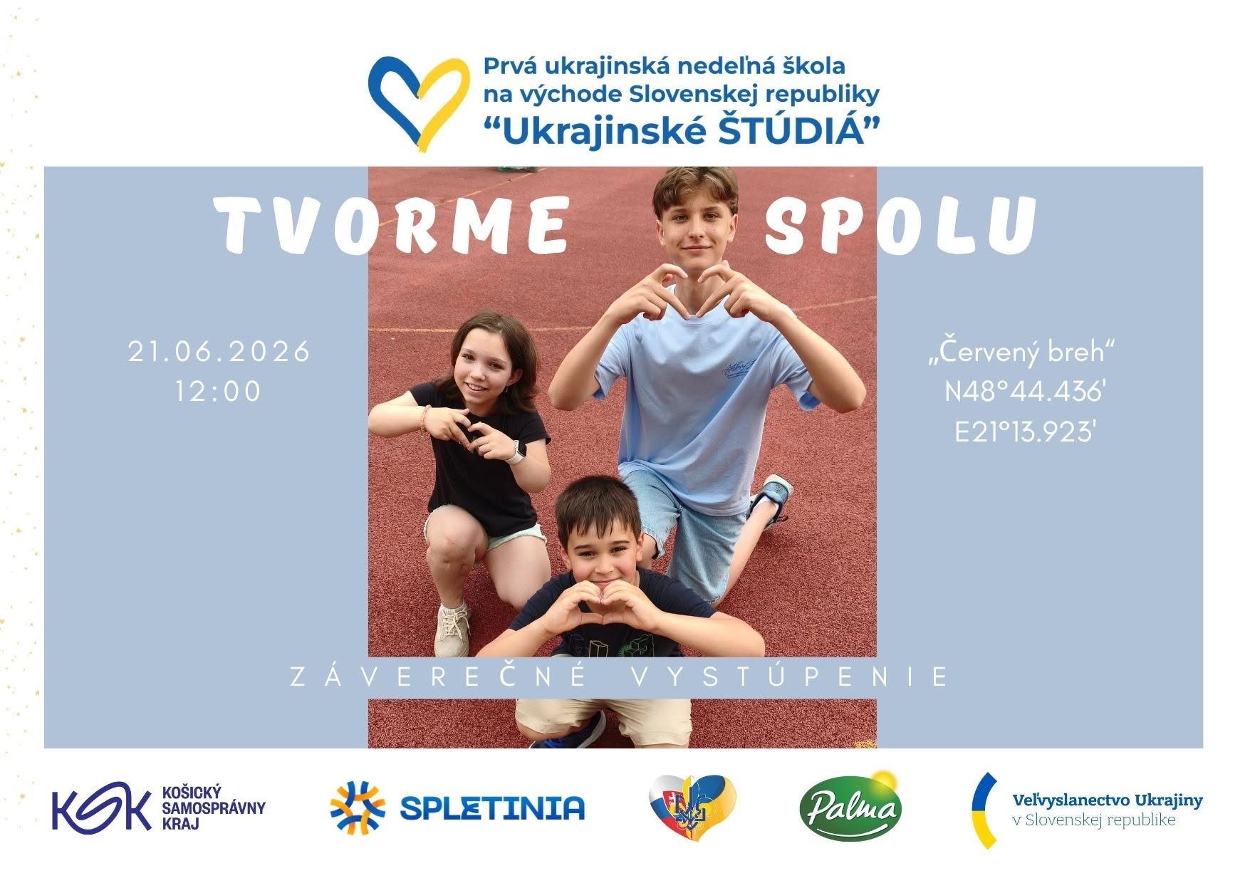 Záverečné vystúpenie: Tvorme spolu / Підсумковий виступ: Творімо разом