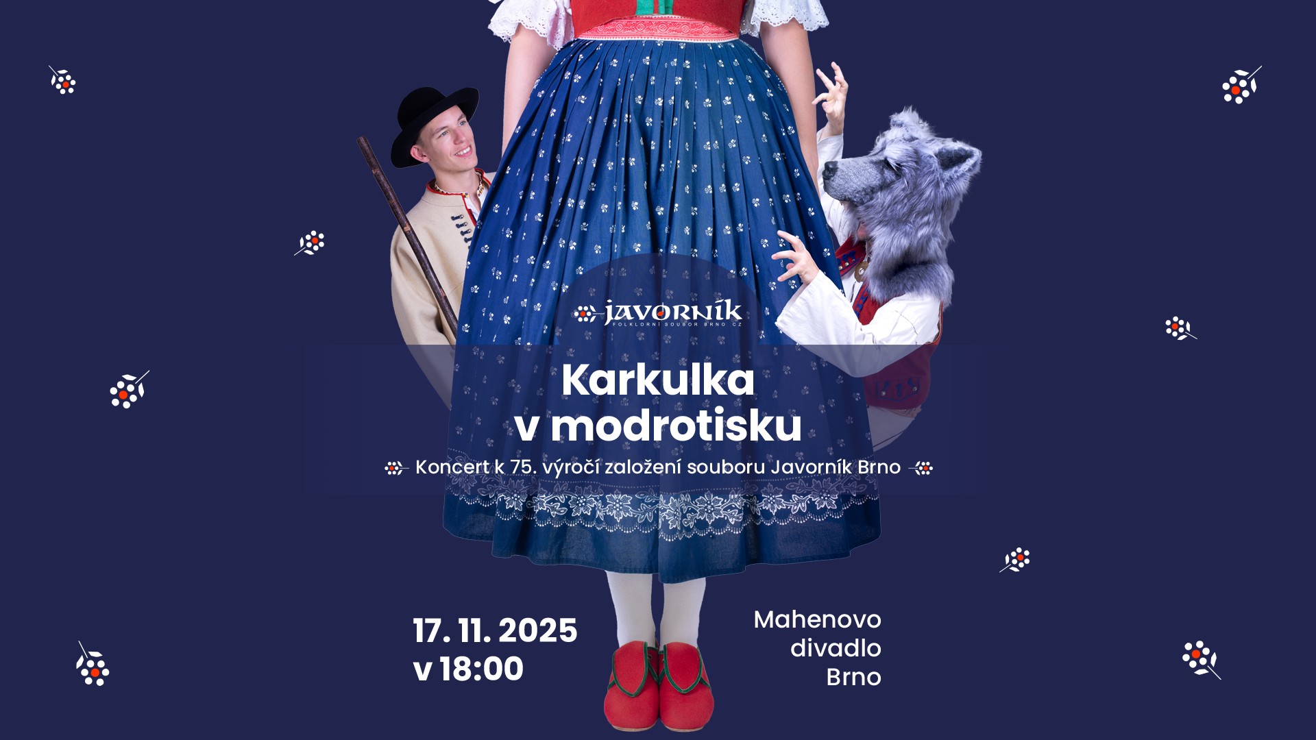 Little Red Riding Hood in Modrots - Concert for 75th anniversary of the foundation of Javorník Brno ✨️💙