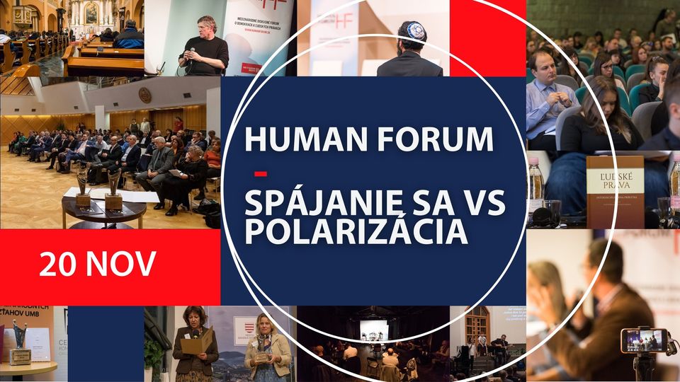 Spájanie sa vs. polarizácia – HUMAN FORUM 2024