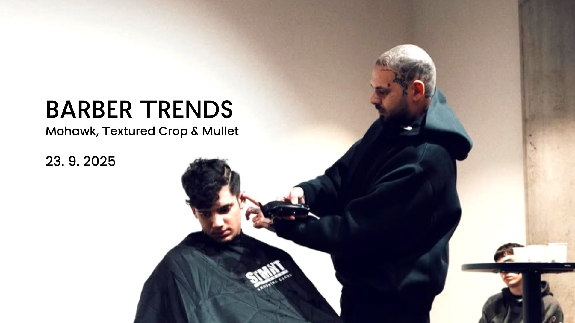 BARBER TRENDS: Mohawk, Textured Crop & Mullet