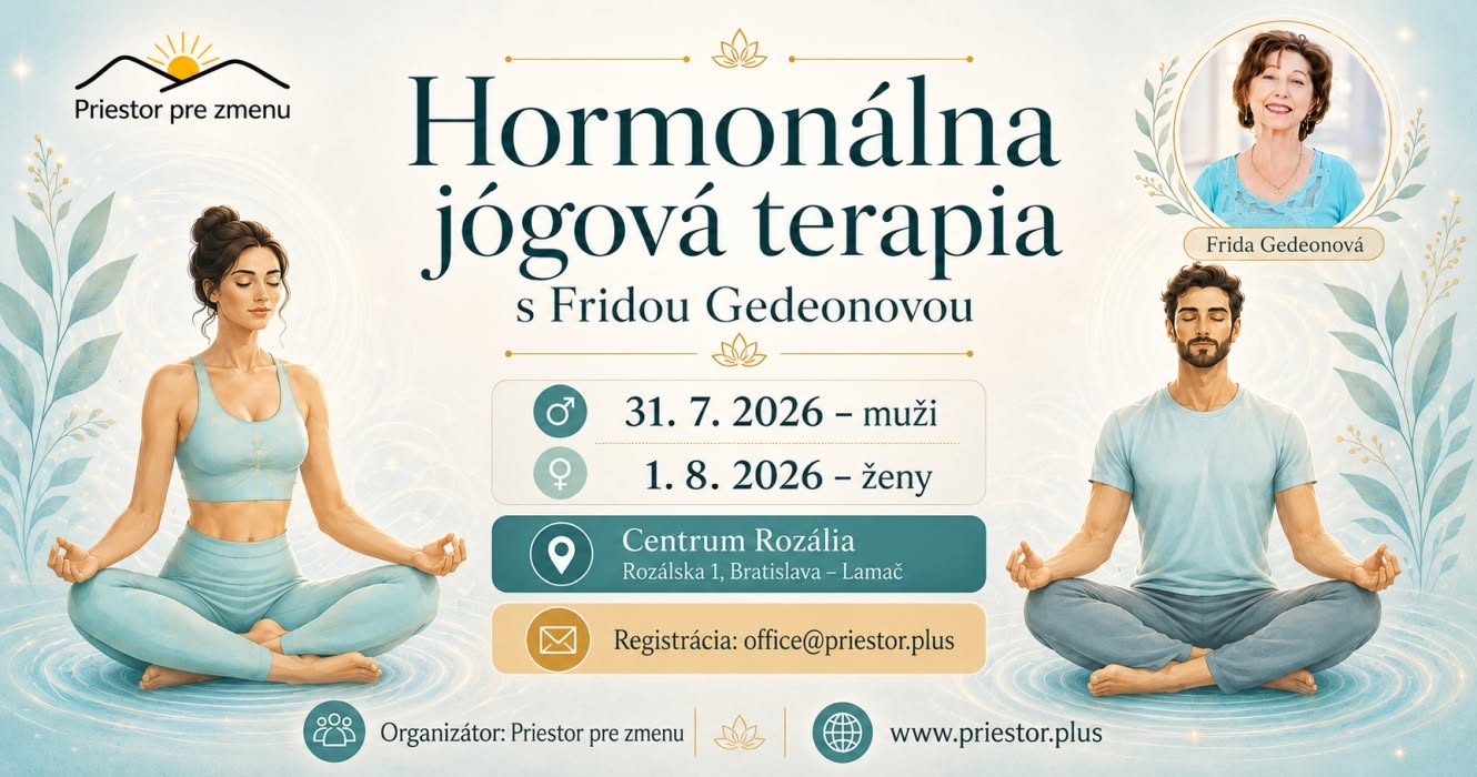 Hormonálna jogová terapia s Fridou Gedeonovou v Bratislave