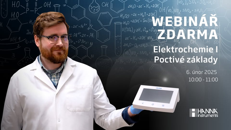 Webinář zdarma: Elektrochemie I: Poctivé základy