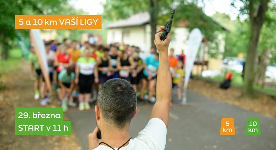 5 a 10 km VAŠÍ LIGY - březnový závod