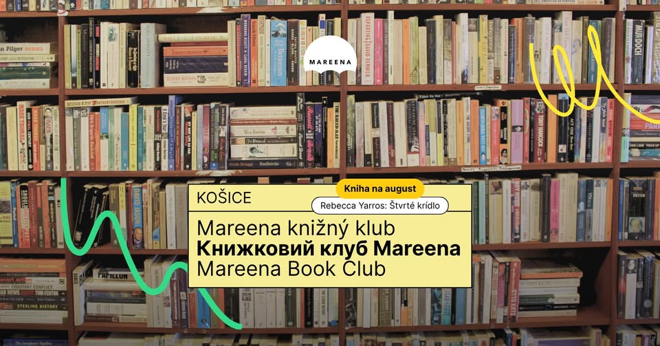 KOŠICE 🟡 Knižný klub • Книжковий клуб • Book Club