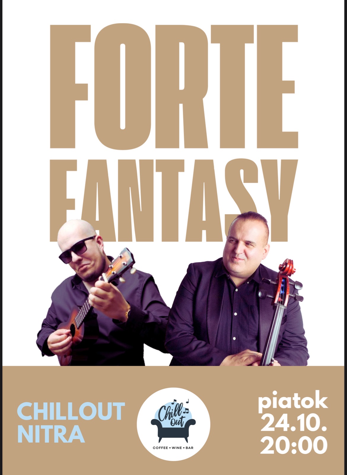 Virtuóz Slavomír Repaský (violončelo) & gitarista Lukáš Mišík