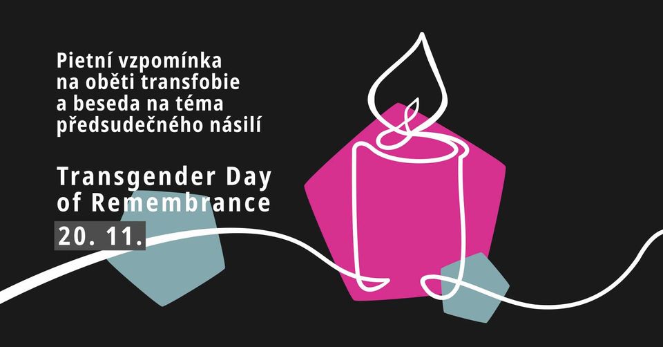 Uctění památky obětí transfobie – Transgender Day of Remembrance🕯️