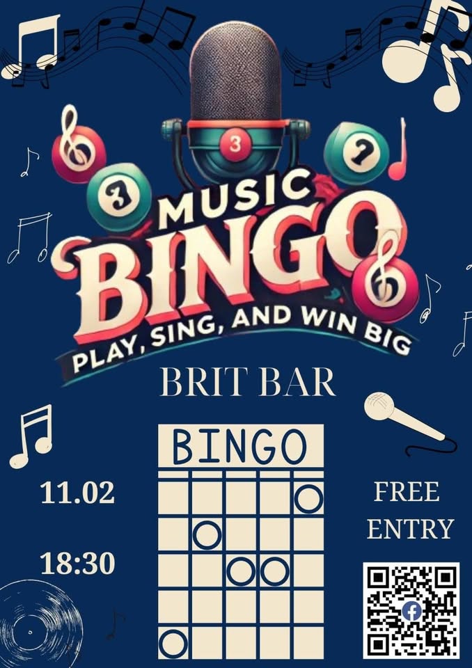 Music Bingo - FREE ENTRY