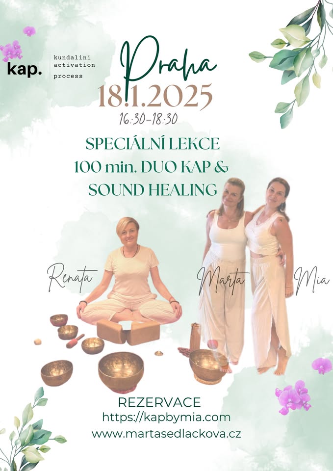 100 min. Sound healing & Duo KAP- Activation of life energy with Mia and Marta