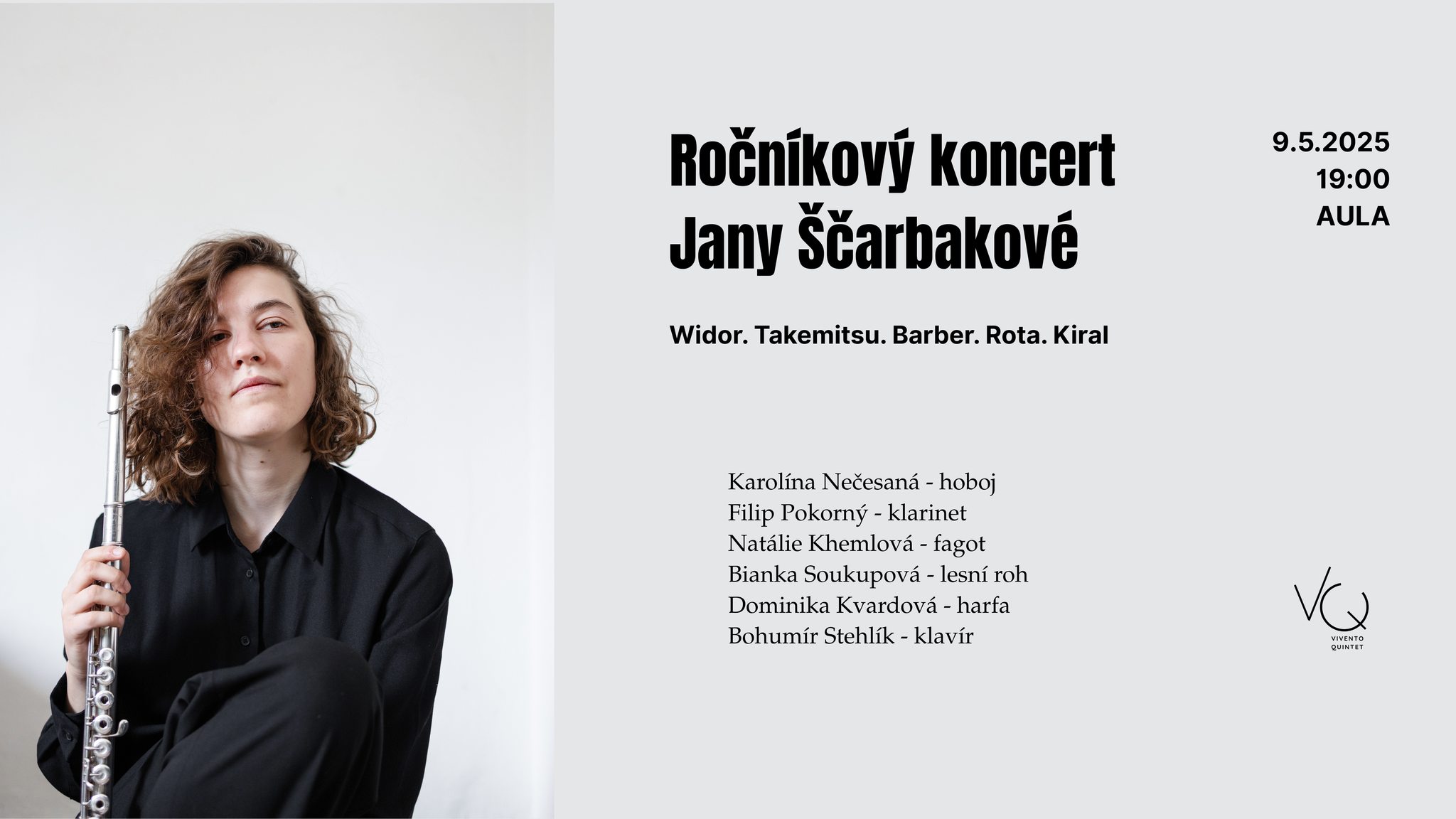 Ročníkový koncert Jany Ščarbakové