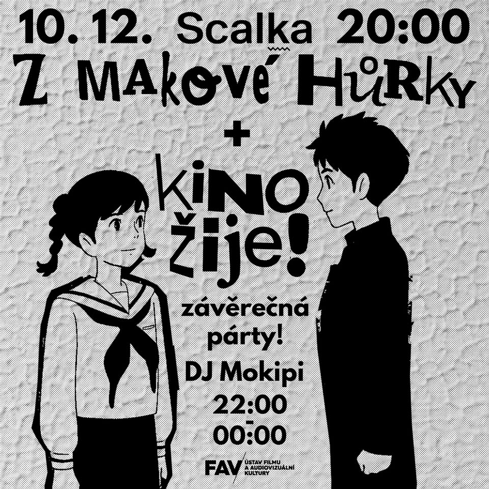 Projekce Z makové hůrky ve Scalce + závěrečná párty!