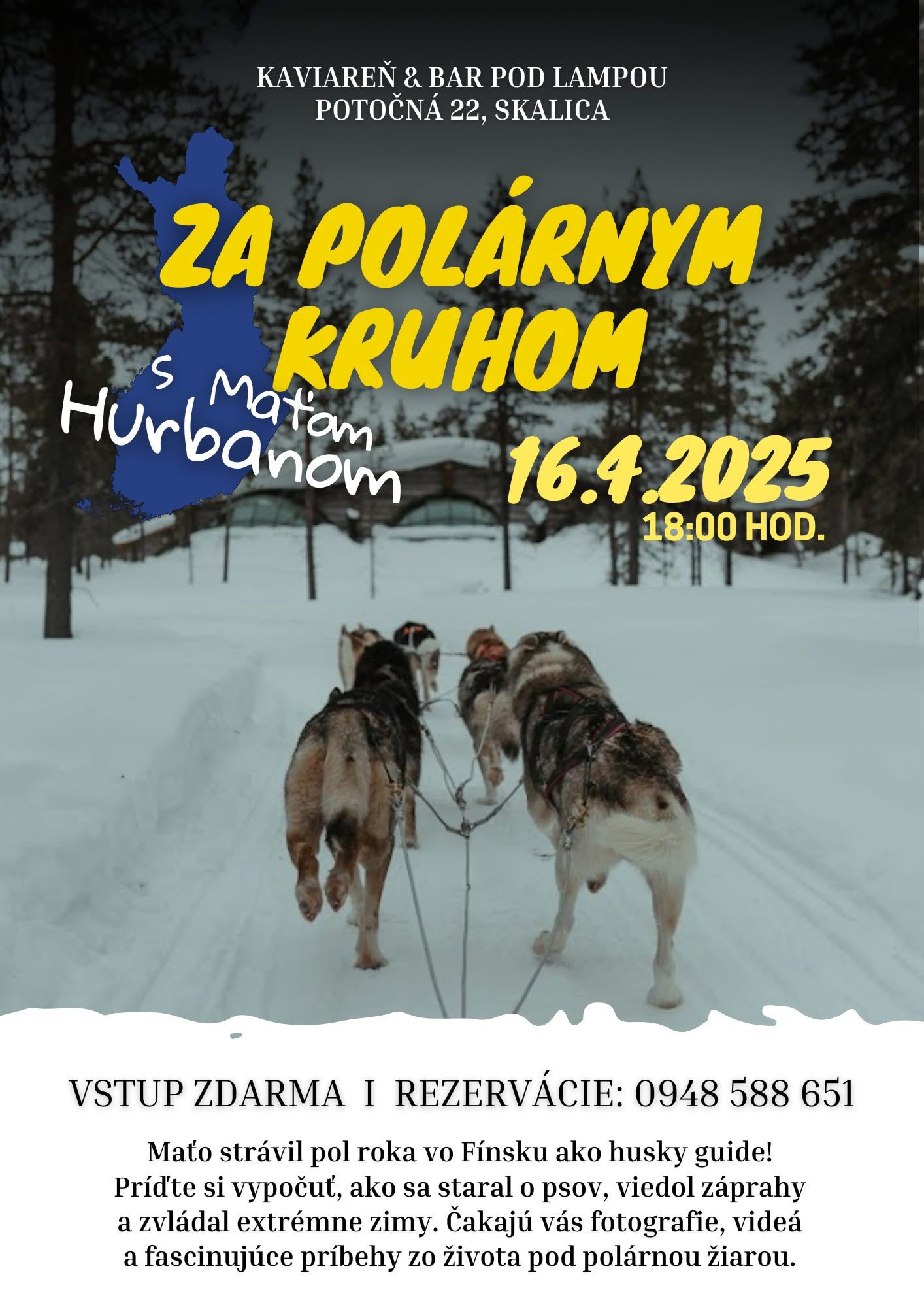 Za polárnym kruhom s Maťom Hurbanom🇫🇮