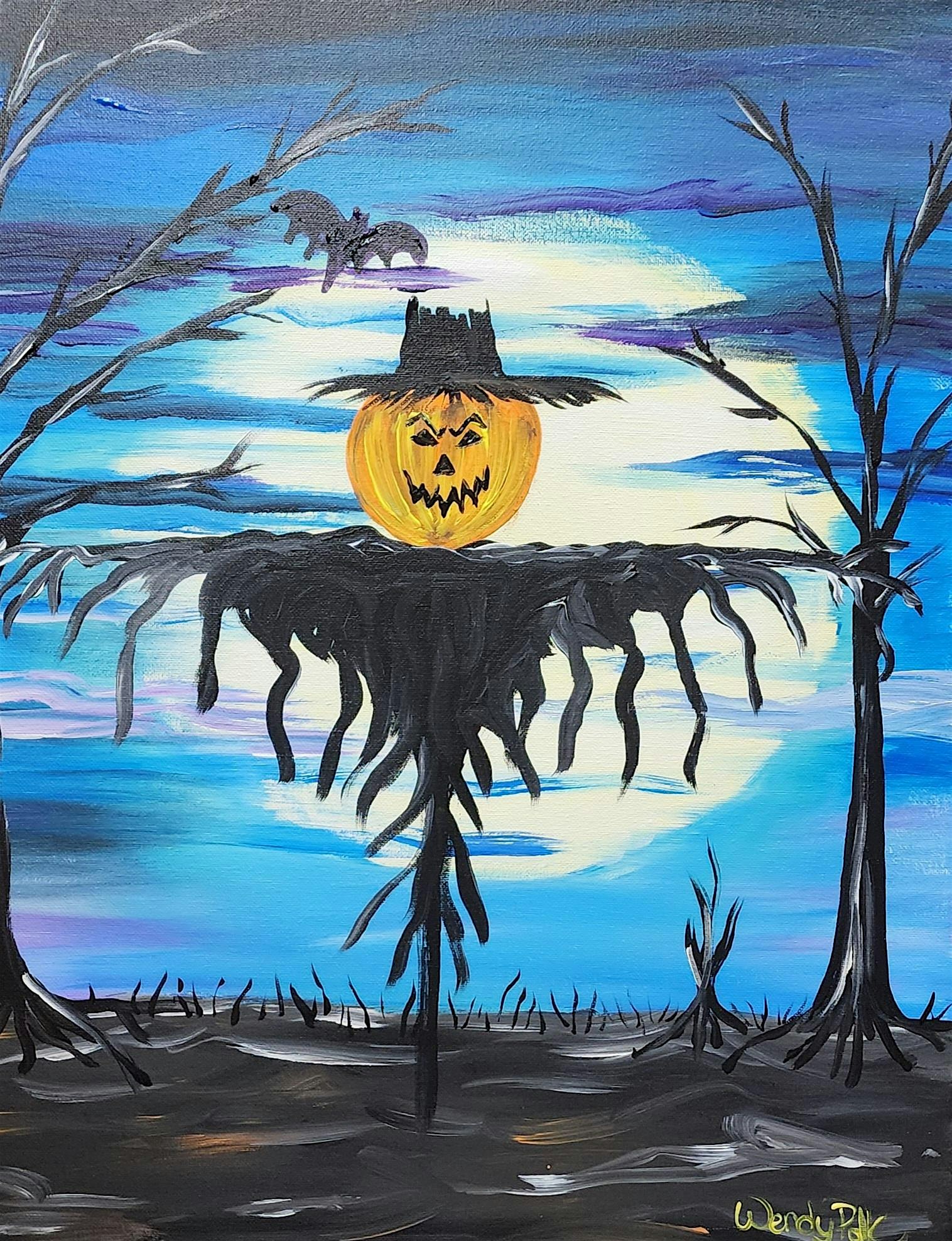 Paint Night at Portland Cider Co with WPolkArt