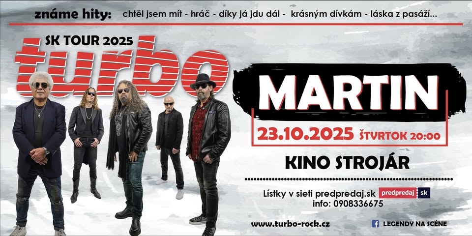 TURBO SK TOUR 2025 MARTIN KINO STROJÁR